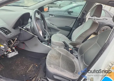 2015 Hyundai Accent Gs z USA, uszkodzony, nr VIN KMHCT5AE5FU199622